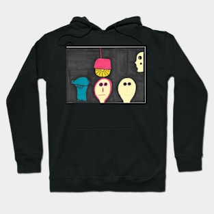 Three Men and a Mushroom Hoodie